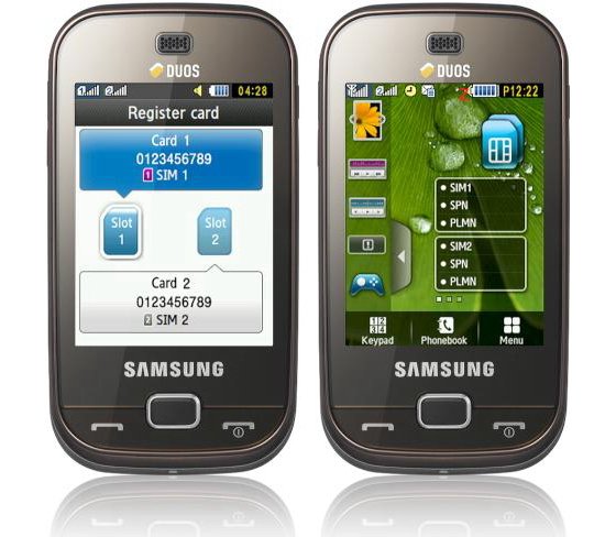 Samsung B5722 dual SIM