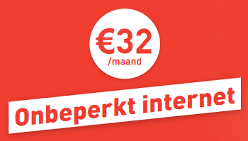 envelop breng de actie Bliksem €32/maand: Scarlet verlaagt de prijs van het goedkoopste onbeperkte  internetabonnement