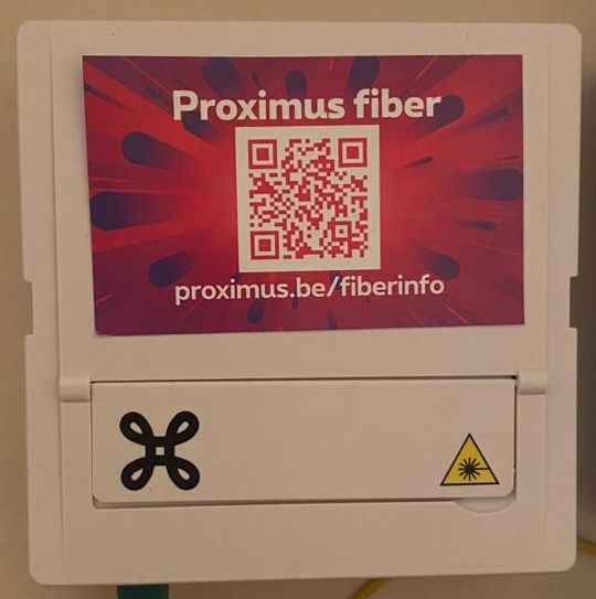 Internet en TV operators die gebruik maken van het Proximus, Fiberklaar of Unifiber glasvezelstopcontact (fiber) in België