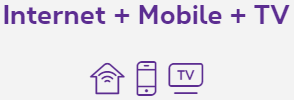Flex Fiber S : internet fibre + décodeur TV + gsm Mobile Unlimited Premium
