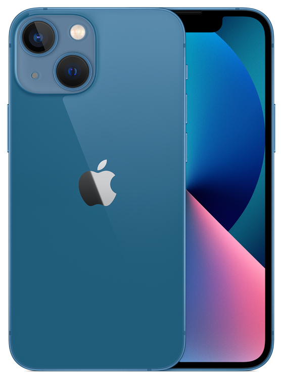 Apple 13 mini 128GB blauw met abonnement